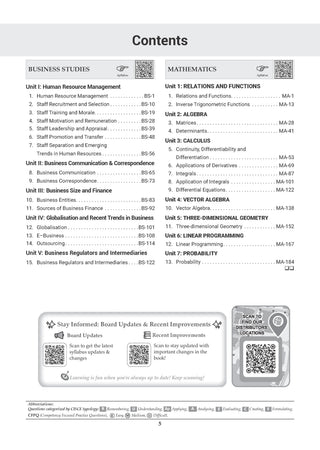 ISC Competency Focused Questions Chapter-wise Class-12 Commerce Stream (Accounts, Economics, Commerce, Business Studies, Mathematics, English Paper-1 & Paper-2) |40% Competency-Based Questions | for 2027 Board Exam | With Oswaal AI