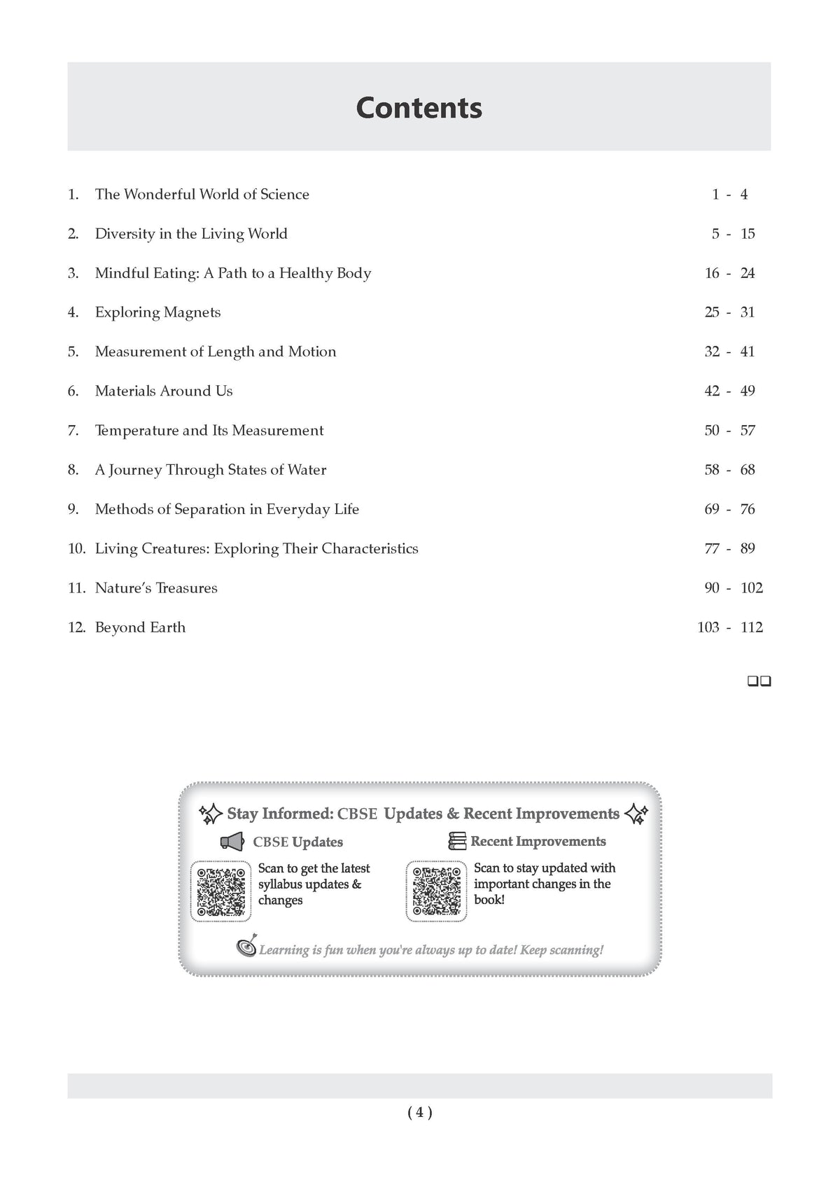 NCERT Textbook Solutions Science (Curiosity) Class 6 | For CBSE 2026-27 Exam | Based on Latest NCERT Curiosity | With Complete Solutions of Objective & Subjective Questions for Practice