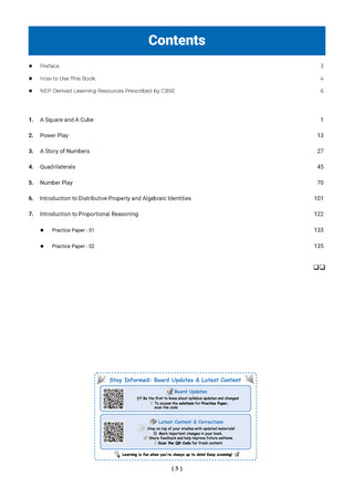 One For All Question Banks NCERT & CBSE Class 8(Set of 2 Books) Mathematics Part-1 & Part-2 (For Latest Exam)
