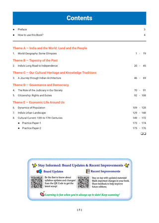 CBSE Class-8 One for All Social Science Part-2 (Exploring Society: India and Beyond) For 2026-27 Exam | As Per Latest NCERT & CBSE Syllabus | Chapter-wise Question Bank, Revision Notes, Theory