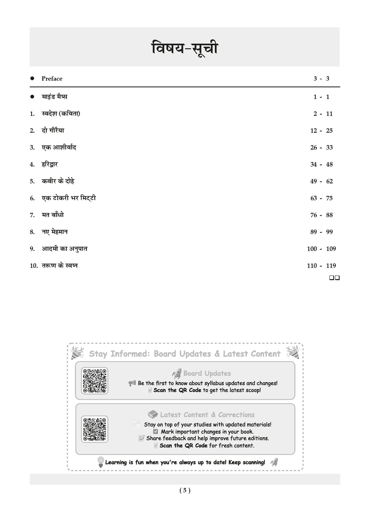 NCERT Textbook Solutions Hindi (Malhar) Class 8