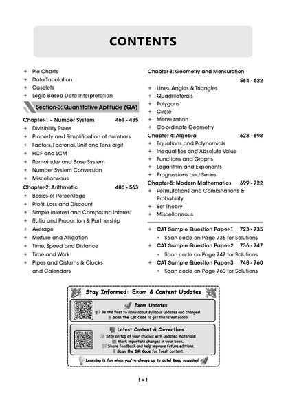 CAT 25 Years' Solved Papers + 10 Mock Test Papers (Set of 2 Books) | For 2026 Exam