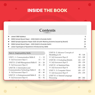 CBSE Class 10 Artificial Intelligence Question Bank | Chapter & Topic-wise Solved Papers (2017-2026) | Based on Latest Syllabus (April 2026) | Includes 2026 Papers | For 2027 Exam