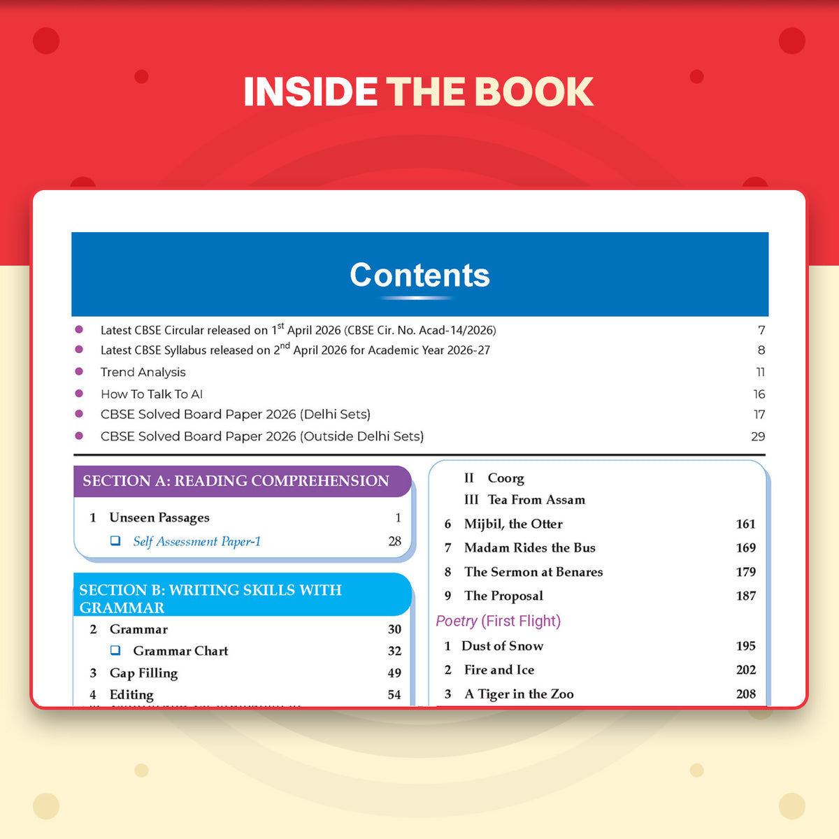 CBSE Class 10 English Language & Literature Question Bank | Chapter & Topic-wise Solved Papers (2017-2026) | Based on Latest Syllabus (April 2026) | Includes 2026 Papers | For 2027 Exam