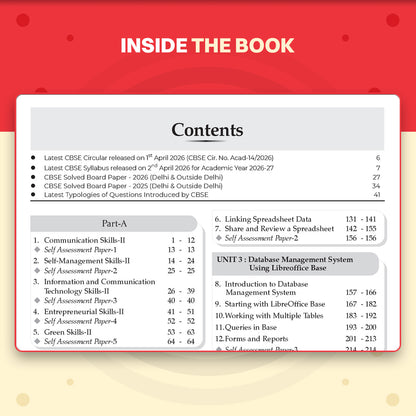 Oswaal CBSE Class 10 Information Technology Question Bank | Chapter & Topic-wise Solved Papers (2017-2026) | Based on Latest Syllabus (April 2026) | Includes 2026 Papers | For 2027 Exam