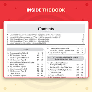 CBSE Class 10 Information Technology Question Bank | Chapter & Topic-wise Solved Papers (2017-2026) | Based on Latest Syllabus (April 2026) | Includes 2026 Papers | For 2027 Exam