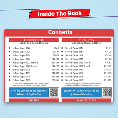 CBSE 10 Previous Years Papers Science PCM | Class 12 | Year-wise(2017-2026) | 2026 Papers (Delhi & Outside Delhi)- fully solved | NCERT & Competency-based questions | For 2027 Exam | Oswaal AI