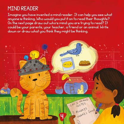 Book of Imagination â€“ Part 5 | Drawing & Writing Prompts for Kids Ages 5â€“10 | Boosts Focus, Creative Thinking & Emotional Expression | Gentle, Screen-Free Activity Journal - Oswaal Books