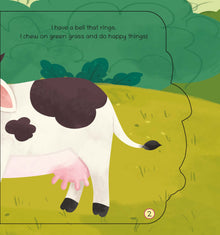 Lil Legends Shaped Board Books: Pet Animals: Cow