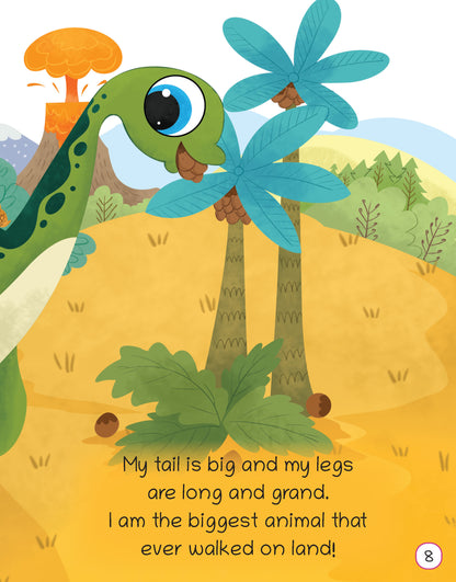 Lil Legends: Padded Books, Dino - I am a Apatosaurus - Oswaal Books