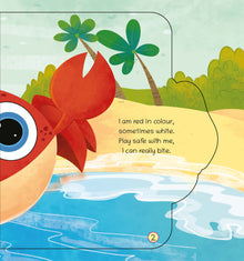 Lil Legends Shaped Board Books: Sea Animals: Crab