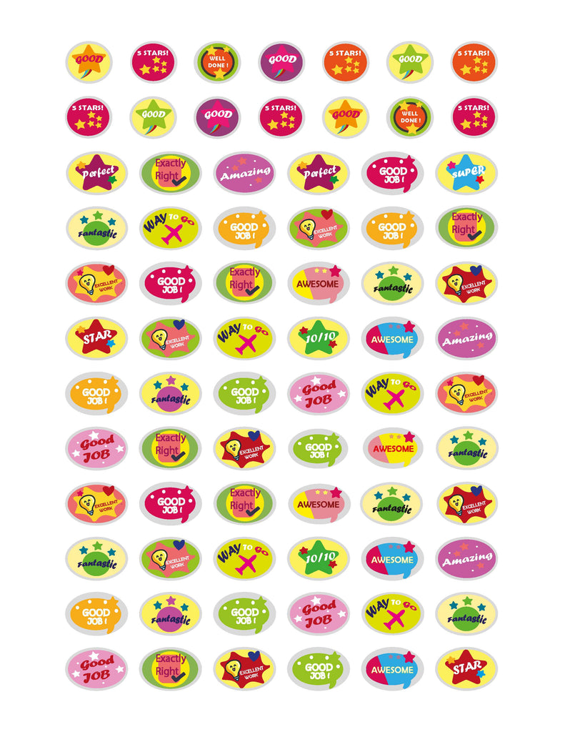 2000+ Reward Stickers | Perfectly Curated for Teachers and Parents | Designed to Motivate Children | Lil Legends