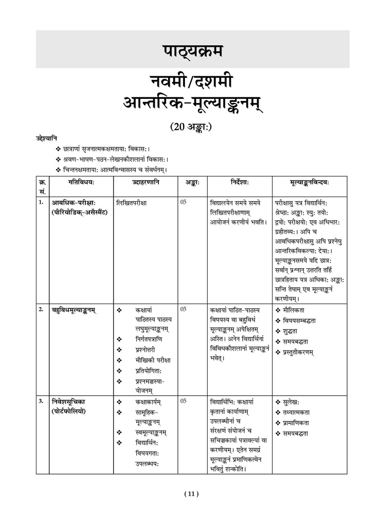 CBSE Sample Question Papers Class 10 Sanskrit Book (For 2025 Exam)