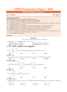 CBSE Sample Question Papers & Exam Rehearsal Class 12 Mathematics (Set of 2 Books) For 2025 Board Exam
