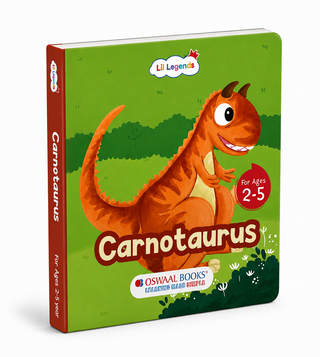 Lil Legends Dinosaur Padded Board Books for Kids | Set of 4 Books | Illustrated Dinosaur Storybooks | Early Learning Fun | Age 2-5 Years | Padded Cover Set