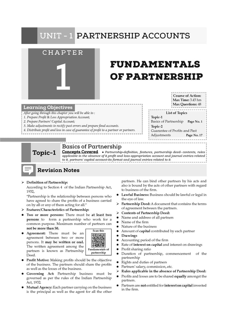 ISC Question Bank Class 12 Accounts | Chapterwise | Topicwise | Solved Papers | For 2025 Board Exams