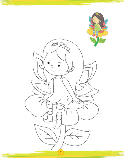 Lil Legends: Book of Copy Colouring, Fairies - Oswaal Books
