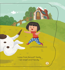 Lil Legends Shaped Board Books: Pet Animals: Dog