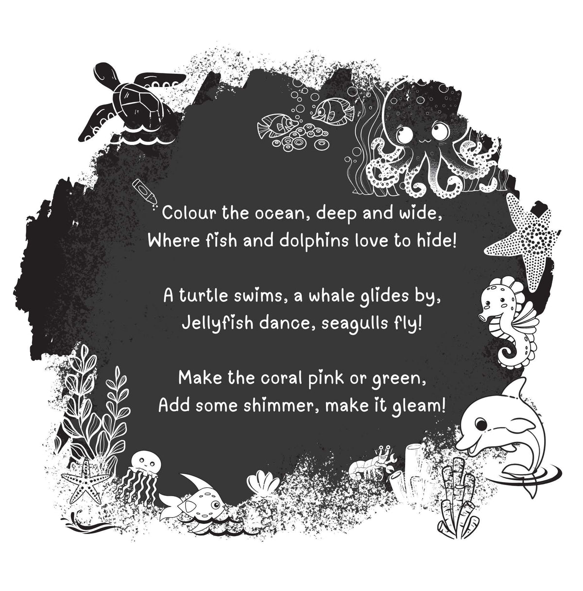 Lil Legends: Let's Colour Our Ocean - Oswaal Books