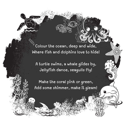 Lil Legends: Let's Colour Our Ocean - Oswaal Books