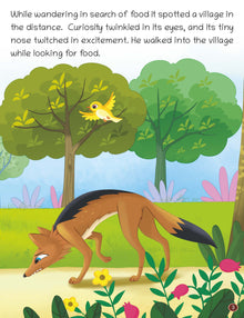 Short Illustrated Panchtantra Stories for Kids 2+ |The Blue Jackal | Lil Legends by Oswaal Books