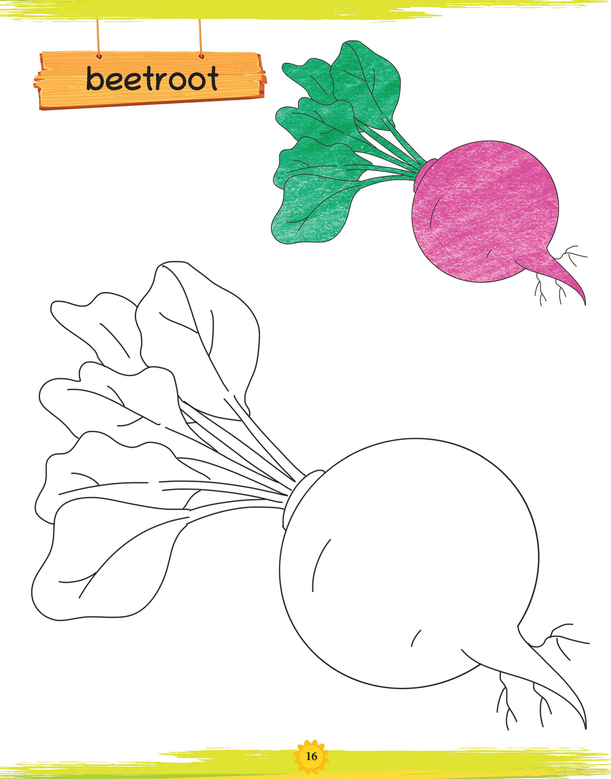 Lil Legends Book of Copy Colouring for kids,To Learn About Vegetables, Age 3 +Â 