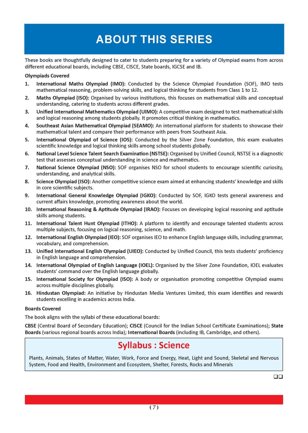 One For All Olympiads Class 4 Science Prep-Guide | Chapter-wise Previous Years' Solved Papers+ Workbook (Set of 2 Books) | Questions for SOF NSO & Other Olympiad Exams 2026