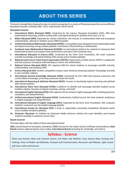 One For All Olympiads Class 3 Science Prep-Guide | Chapter-wise Previous Years' Solved Papers+ Workbook (Set of 2 Books) | Questions for SOF NSO & Other Olympiad Exams 2026