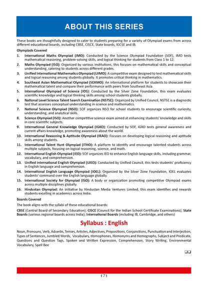 Oswaal One For All Olympiads Class 4 English Prep-Guide, Chapter-wise Previous Years' Solved Papers + Workbook (Set of 2 Books) | Questions for SOF IEO & Other Olympiad Exams 2026