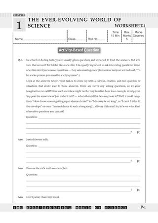 NCERT & CBSE One For All Workbook For Class 7 | Mathematics Part-1 & Part-2 | Science | Social Science Part-1 & Part-2 | English | Updated As Per NCF | MCQ's | VSA | SA | LA | Set of 6 Books | For Latest Exam
