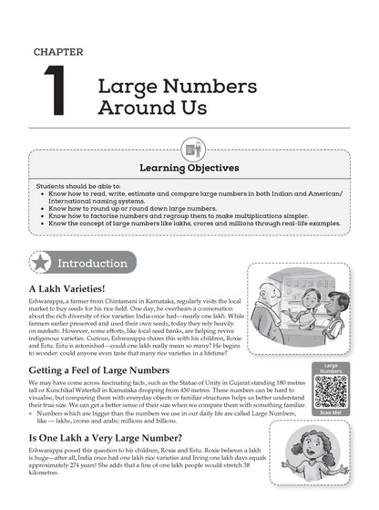 NCERT Textbook Solutions Class 7 Mathematics (Ganita Prakash) Part-1 & Part-2 | Set of 2 Books | For Latest Exam