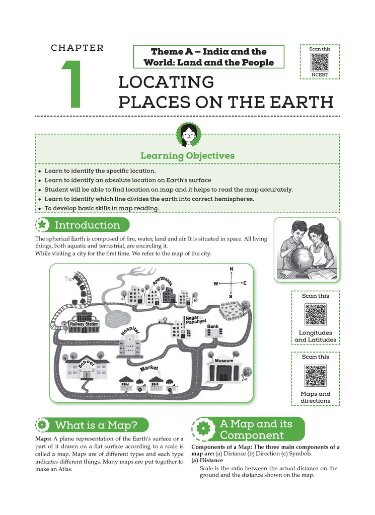 One For All Question Bank NCERT & CBSE, Class-6 Social Science - Exploring Society India and Beyond (For Latest Exam)