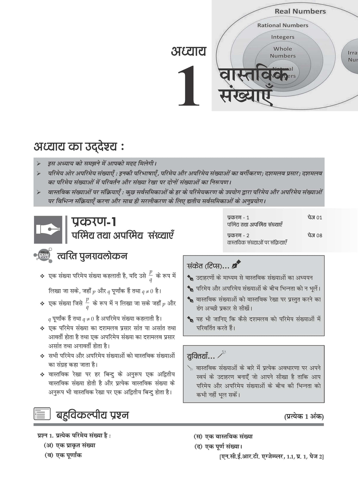 NCERT Chapterwise & Topicwise Exemplar Problems - Solutions Class 9 Ganit - Oswaal Books