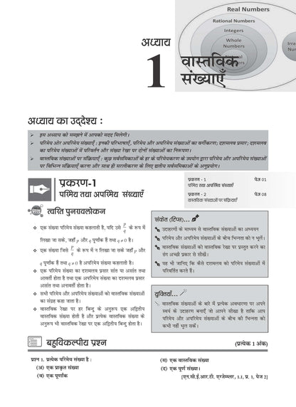 NCERT Exemplar (Problems - Solutions) Class 9 Ganit & Vigyan (Set of 2 Books) For Latest Exam - Oswaal Books