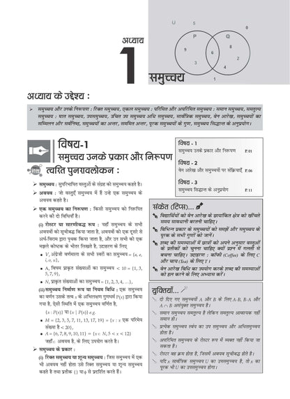NCERT Chapterwise & Topicwise Exemplar Problems - Solutions Class 11 Ganit - Oswaal Books