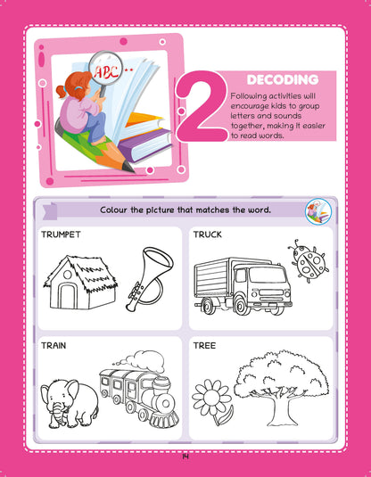 Lil Legends Brain, Maths & English Activity Book Set (3 Books) | 750+ Fun Exercises for Kids (Age 5+) | Tracing, Logical Thinking & Language Skills - Oswaal Books