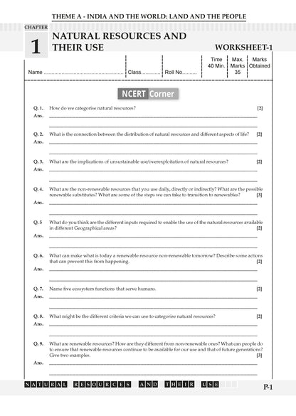 NCERT & CBSE ONE FOR ALL WORKBOOK Social Science (Exploring Society India and Beyond) Class 8