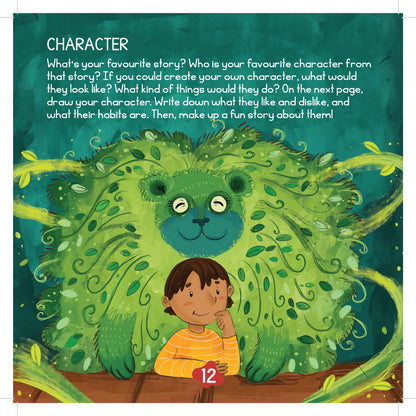 "Books of Imagination Combo (Partsâ€¯3 &â€¯4) for Kids 5â€“10 | Screenâ€‘Free Creative Drawing & Writing Prompts  " - Oswaal Books