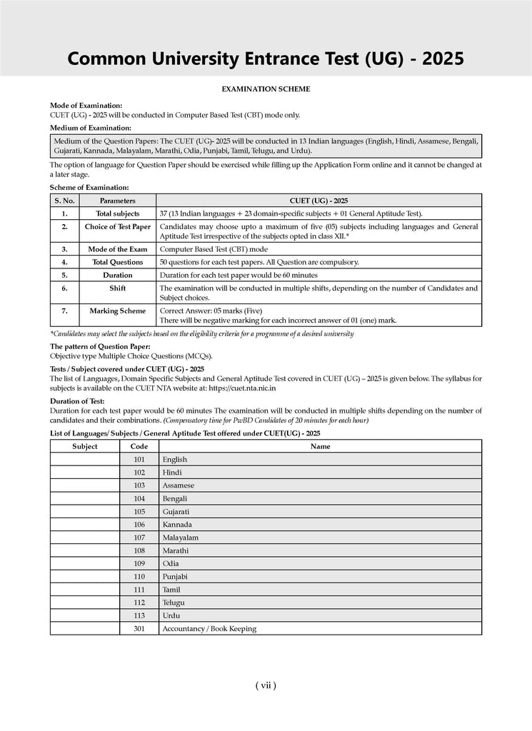 NTA CUET (UG) 10 Mock Test Papers | Section II Economics (For 2025 Exam) | With New Syllabus & Pattern Released on 1st March 2025