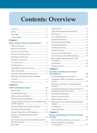 Textbook Indian Economy for UPSC Prelims & Mains | Latest Budget 2026–27 & Economic Survey 2025–26 + Shifting from WPI to PPI | For 2027 Exam | With Oswaal AI