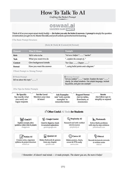 ISC | Topper Notes | Class 12 | Psychology with Oswaal.ai