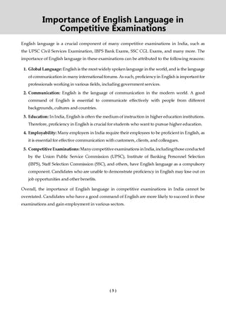 Objective General English for All Competitive Exams | Chapter-wise & Topic-wise with 1000+ Questions | A Complete Book on English Language | SSC, Banking, RRB, Defence, LIC | Latest Edition