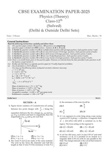 CBSE & NCERT One for All Class 12 Physics (For 2026 Exam)