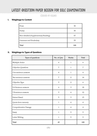 Karnataka SSLC Chapterwise and Topicwise Question Bank Solved Papers (2017 - 2026) | Class 10| English First Language | Includes 2026 Paper – Fully solved | For 2027 Exam | With oswaal.ai
