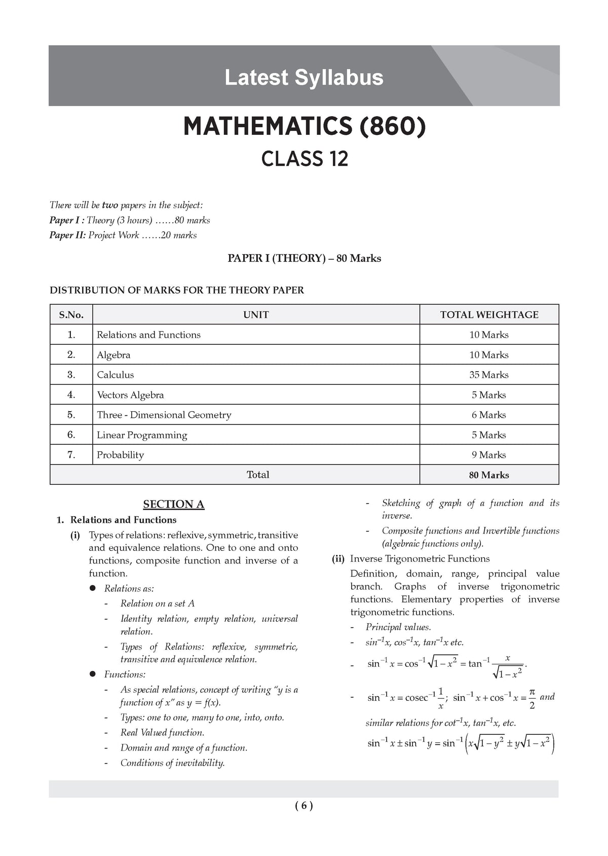 Class 12 ISC Mathematics Question Bank (2017-2026) | Chapter-wise & Topic-wise with Competency Based Questions | For 2027 Exam | With Solved 2026 Board Paper | Self-Assessment Papers