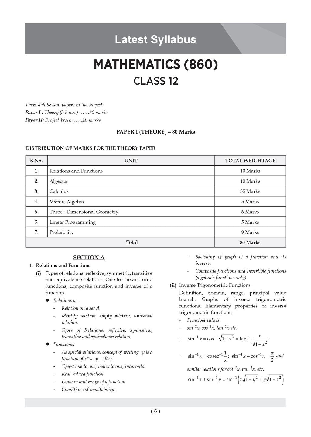 Isc Files ISC Class 12 Mathematics Question Bank (2017–2026)| For 2027 Exam ...