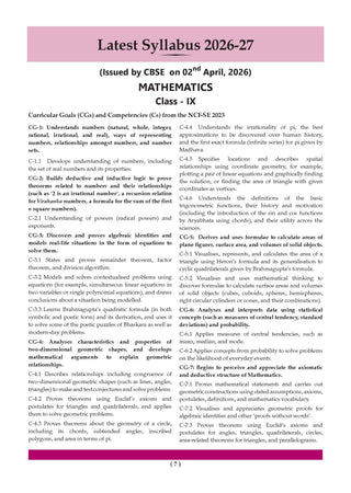 CBSE Mathematics Part-1 Question Bank Chapter-wise & Topic-wise Class 9 | Based on NCERT Textbook Ganita Manjari | Includes Summary, Competency-Based Question, Self-Assessment & Practice Papers