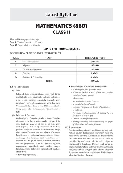 Oswaal Class 11 ISC Mathematics Question Bank | Chapter-wise & Topic-wise with Competency Based Questions | For 2027 Exam | Self-Assessment Papers | Revision Notes