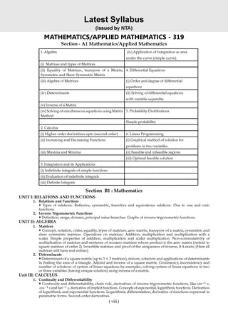 NTA CUET (UG) Chapter-wise Question Bank Mathematics/Applied Mathematics For 2026 Exam (as per latest 27 Dec., notification) | PYQs & 850+ NCERT aligned MCQs |With Oswaal AI