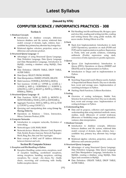 Oswaal NTA CUET (UG) 5 Mock Test Papers Computer Science For 2026 Exam (Section-II) (as per latest 27 Dec., notification) | 300+ MCQs for Practice | Includes 2025 Paper- fully solved | With Oswaal AI